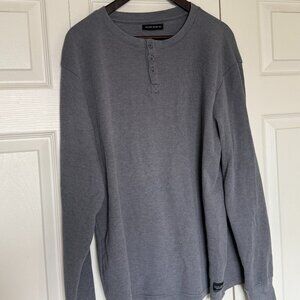 Silver Jeans Co. Triple 5's long-sleeve thermal henley shirt